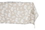 DKD Home Decor Mantel Atlantic forest 2022 Alpino Marron Claro Blanco 250 x 150 cm Set de 9 (2 Unidades) Algodon