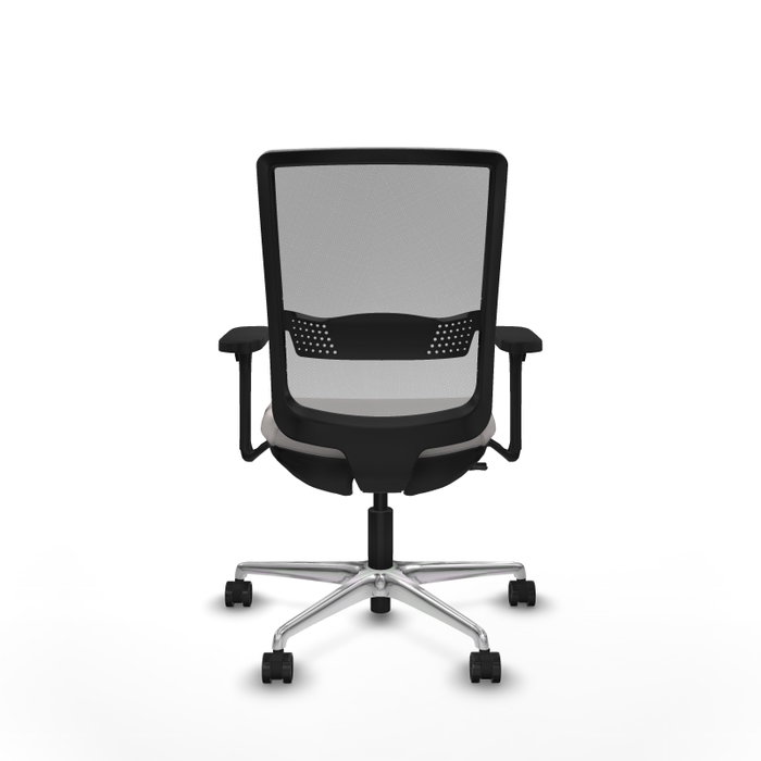 PIQUERAS Y CRESPO Silla de oficina Haches con mecanismo Sincro/Traslack Blanco y Gris PIQUERAS Y CRESPO Silla de oficina Haches con mecanismo Sincro/Traslack Blanco y Gris