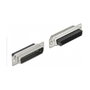 DeLOCK Adaptador D-Sub HD 44 Pin Macho a 2 x RJ45 Hembra con Kit de Montaje Beige