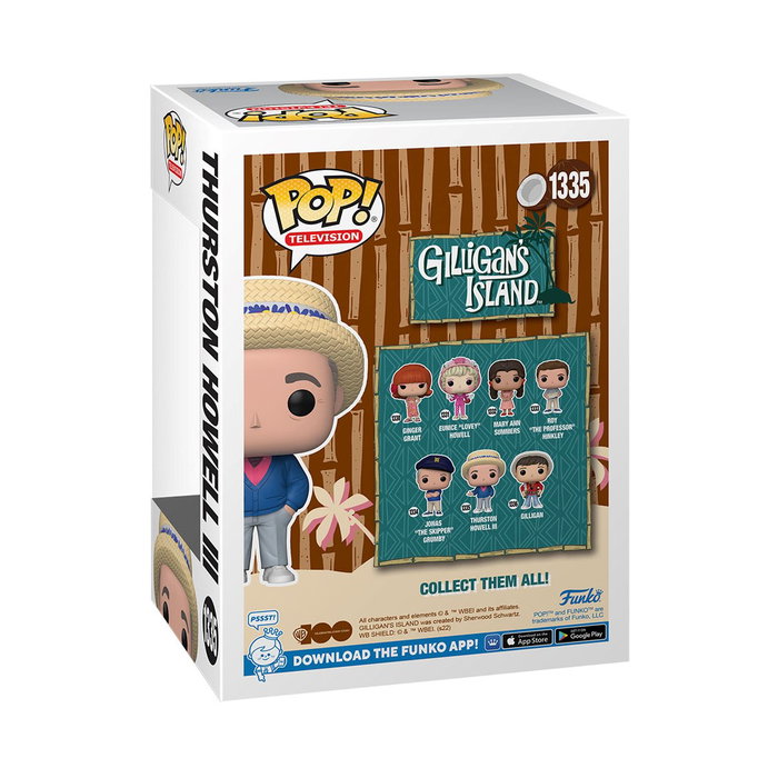 Funko Figura de Vinilo Thurston La Isla de Gilligan 9 cm