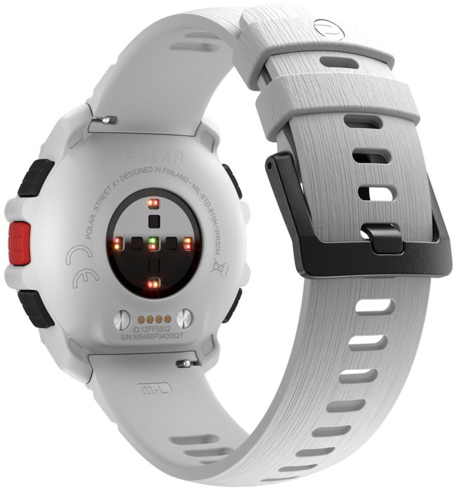 Polar Street X Blanco S-L Reloj Inteligente Smartwatch Mujer Hombre