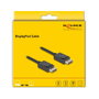 DeLOCK Cable DisplayPort 2.1 16K 80 Gbps 1 m