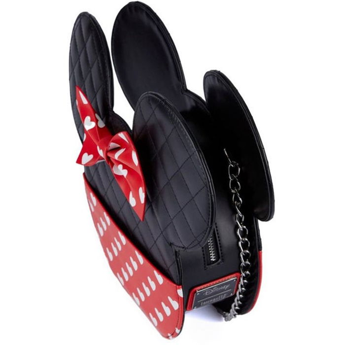 Loungefly Bolso Bandolera de San Valentín Mickey y Minnie Mouse Disney