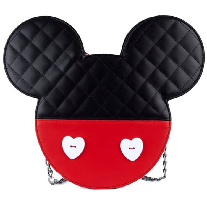 Loungefly Bolso Bandolera de San Valentín Mickey y Minnie Mouse Disney