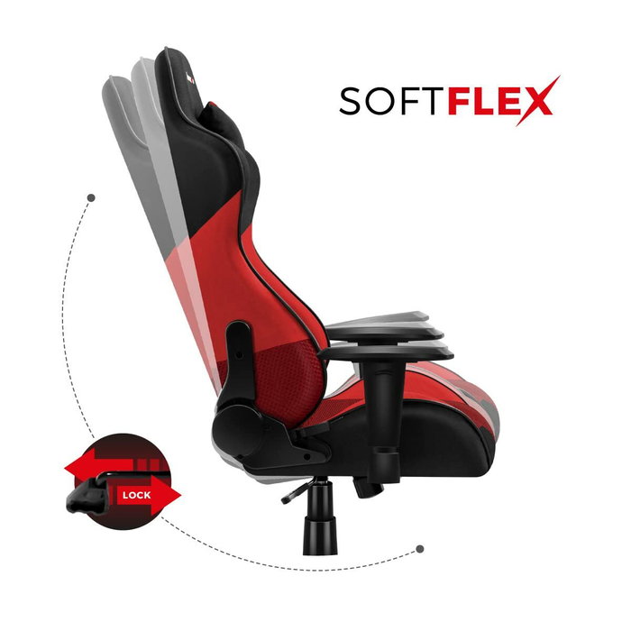Silla Gaming Huzaro Hz-Force 6.2 Red Mesh Rojo Silla Gaming Huzaro Hz-Force 6.2 Red Mesh Rojo