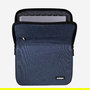 Nilox Funda Sleeve Acolchada para Portátil o Tablet de 15.6 Pulgadas (39.6 cm) con 2 Compartimentos - Azul