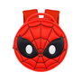 Marvel Spiderman Mochila Infantil Redonda 3D Emoji Rojo