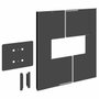 Vogel's PFA 9121 Back Covers para pantallas de 50-55 pulgadas en modo portrait, Negro