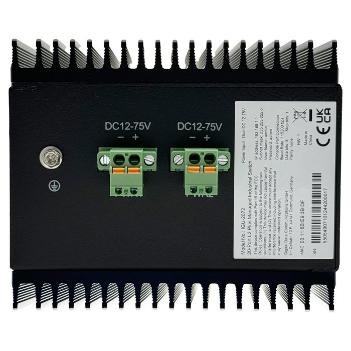 Level One IGU-2072 Switch Industrial Gestionado L2+