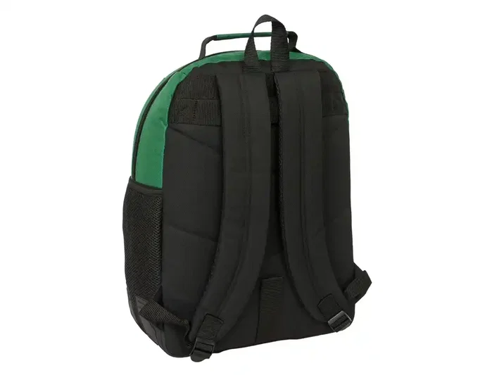 Safta Mochila safta doble con cantoneras adaptable a carro Blackfit chico varsity 420x320x150 mm
