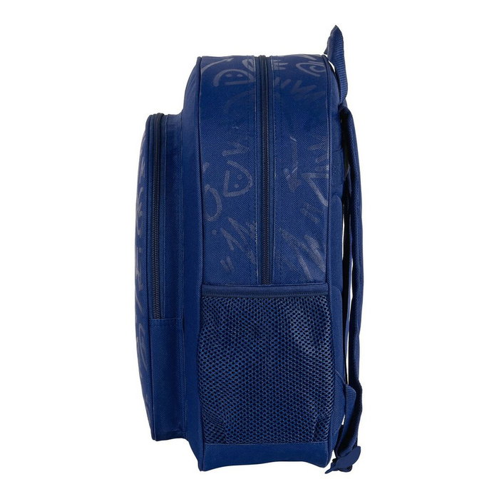 Mochila Escolar Real Madrid C.F. Azul (32 x 38 x 12 cm)