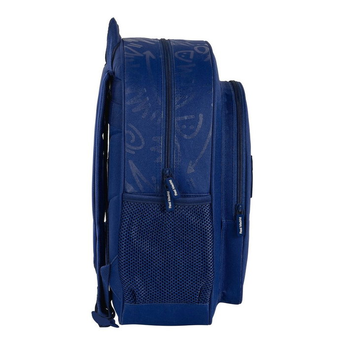 Mochila Escolar Real Madrid C.F. Azul (32 x 38 x 12 cm)