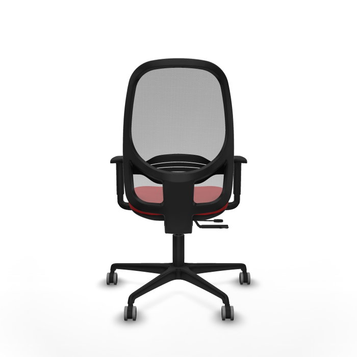 PIQUERAS Y CRESPO Silla de oficina Cilanco Rojo y Gris PIQUERAS Y CRESPO Silla de oficina Cilanco Rojo y Gris