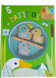 Panini Fondo Cinco Patitos Libro Juego