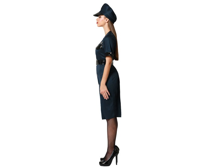 Disfraz Policía Sexy Mujer Adulto Azul XS-S