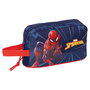 SAFTA Portadesayunos Spiderman Marvel Termo Interior Aluminio Asa Mano Compartimento Cremallera 21.5x6.5x12cm