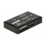 DeLOCK Lector de tarjetas 91758 USB 3.2 Gen 1 Negro
