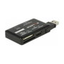 DeLOCK Lector de tarjetas 91758 USB 3.2 Gen 1 Negro