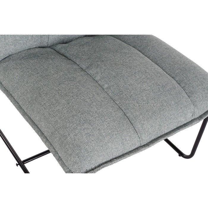 DKD Home Decor Sillón de Poliéster y Metal Verde DKD Home Decor Sillón de Poliéster y Metal Verde