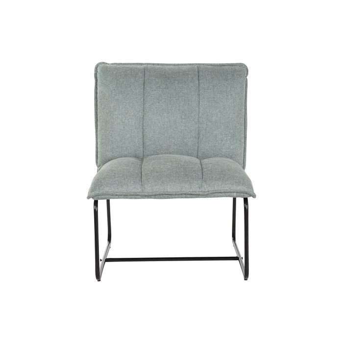 DKD Home Decor Sillón de Poliéster y Metal Verde DKD Home Decor Sillón de Poliéster y Metal Verde