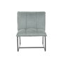DKD Home Decor Sillón de Poliéster y Metal Verde