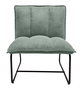 DKD Home Decor Sillon Urban 71 x 77 x 66 cm Verde Negro