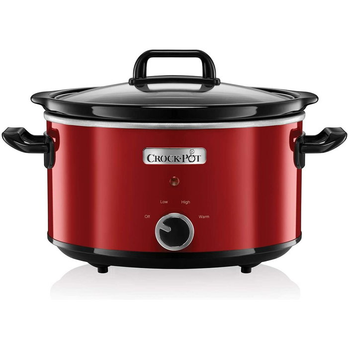 Olla elÉctrica de cocciÓn lenta crock-pot 3,5 l rojo scv400rd