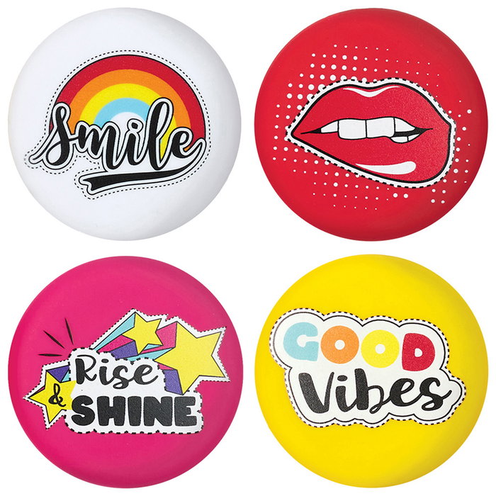 The Concept Factory 2 Espejos De Bolsillo Con Funda Colección Rainbow Rojo Fucsia Blanco Amarillo The Concept Factory 2 Espejos De Bolsillo Con Funda Colección Rainbow Rojo Fucsia Blanco Amarillo