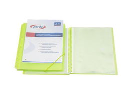 Carpeta Fundas (Tarifario) Pardo Studio Style Espiral Pp A4 50 F. Verde