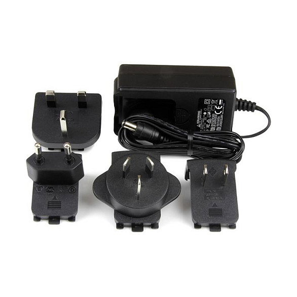 StarTech.com Adaptador de Alimentación DC 5V 3A Universal, Conector Tipo M, Negro