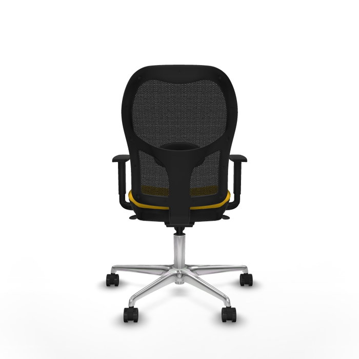 PIQUERAS Y CRESPO Silla de oficina Jorquera Amarillo/Negro PIQUERAS Y CRESPO Silla de oficina Jorquera Amarillo/Negro