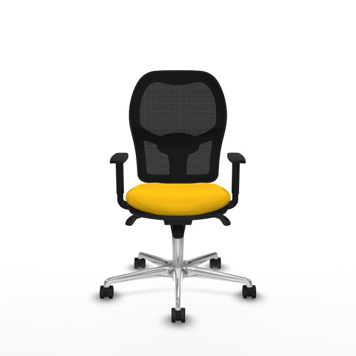 PIQUERAS Y CRESPO Silla de oficina Jorquera Amarillo/Negro PIQUERAS Y CRESPO Silla de oficina Jorquera Amarillo/Negro