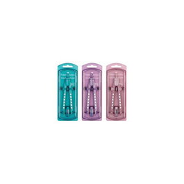 Compas Faber-Castell Factory Ajuste Rapido Sparkle Colores Surtidos