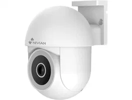 Nivian Cámara Vigilancia Exterior Wifi 2K Color Blanco