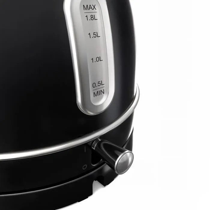 Sweiss Hervidor KTL9 2200 W 1,8 L Base Giratoria Negro