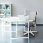 PIQUERAS Y CRESPO Silla de oficina Zulema con mecanismo Sincro, Lila y Gris