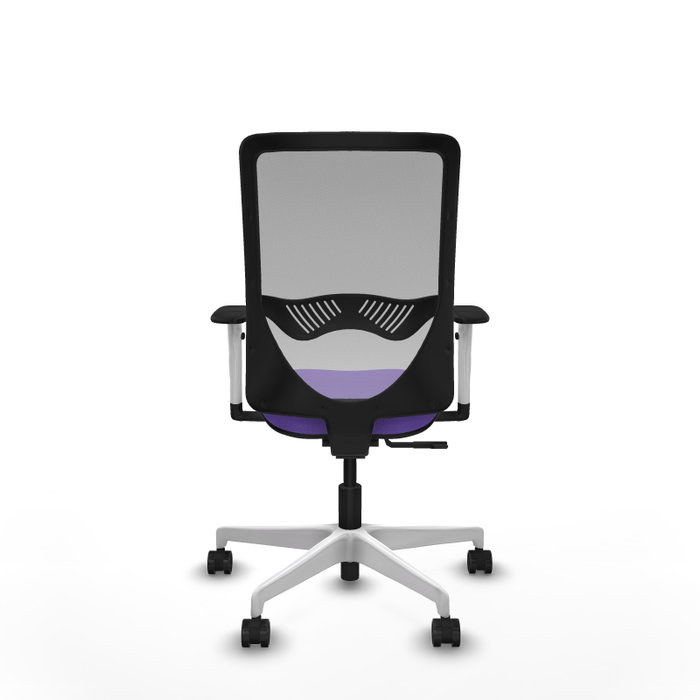 PIQUERAS Y CRESPO Silla de oficina Zulema con mecanismo Sincro, Lila y Gris PIQUERAS Y CRESPO Silla de oficina Zulema con mecanismo Sincro, Lila y Gris