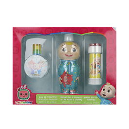 Cartoon Lote 3 pz Fragancias Infantiles Set Regalo Niños Eau de Toilette + Gel Ducha + Pompas Jabón