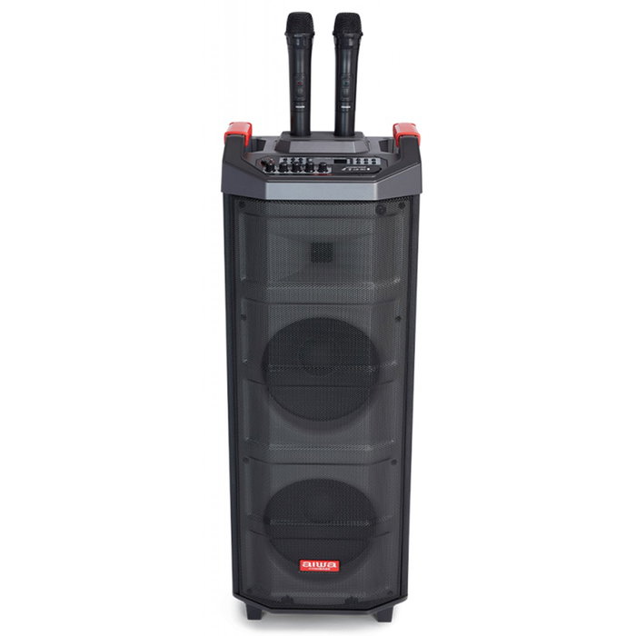 Aiwa KBTUS-710MKII Altavoz Portátil de Fiesta con Karaoke, RGB y 90W RMS