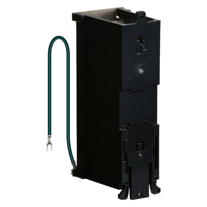 EFB Elektronik Carcasa distribuidora Keystone de 8 puertos para carril DIN y pared ET-25186.2