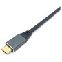 EQUIP Cable Adaptador USB-C a HDMI 4K/60Hz 1m Negro/Gris