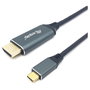 EQUIP Cable Adaptador USB-C a HDMI 4K/60Hz 1m Negro/Gris