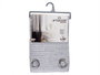 Cortina Visillo Gris Claro 140x260 cm Giftdecor (Set de 6)