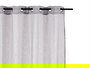 Cortina Visillo Gris Claro 140x260 cm Giftdecor (Set de 6)