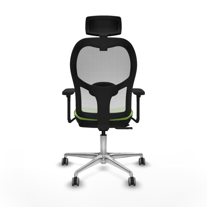 PIQUERAS Y CRESPO Silla de oficina Jorquera con mecanismo Sincro/Traslack, Pistacho y Blanco PIQUERAS Y CRESPO Silla de oficina Jorquera con mecanismo Sincro/Traslack, Pistacho y Blanco