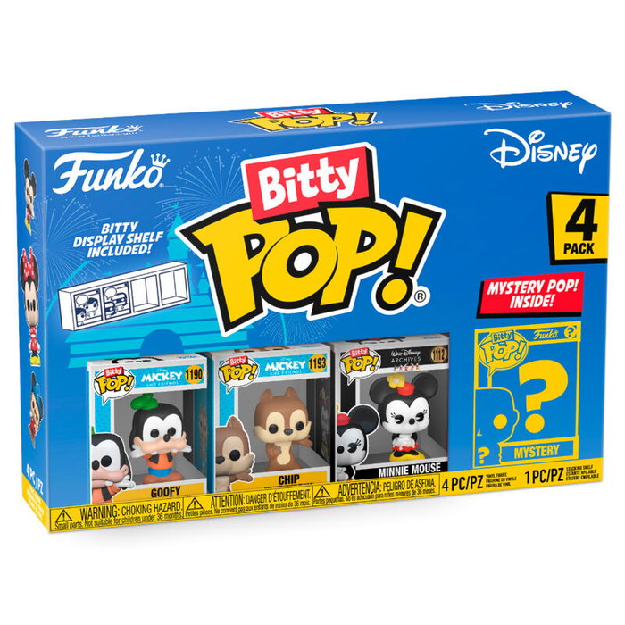FUNKO Bitty Pop Disney Goofy Pack de 4 figuras FUNKO Bitty Pop Disney Goofy Pack de 4 figuras