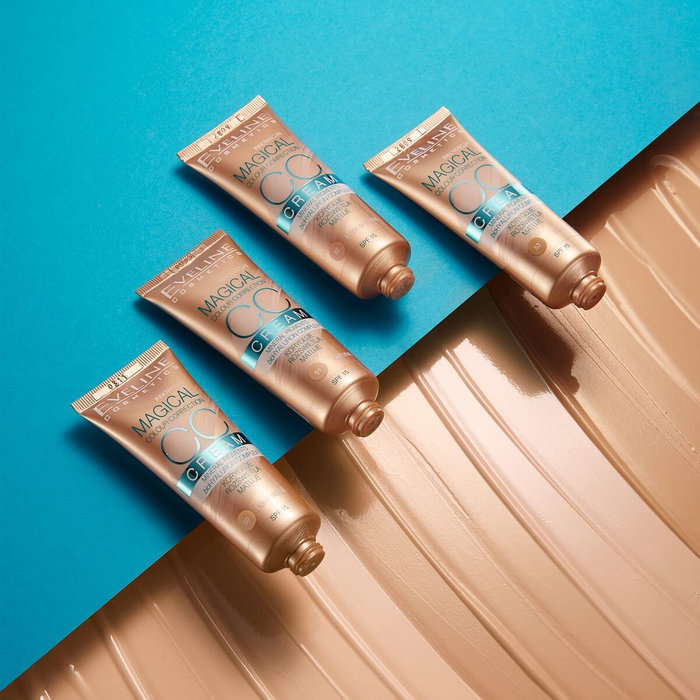 Crema Hidratante CC Cream Eveline Rosa claro