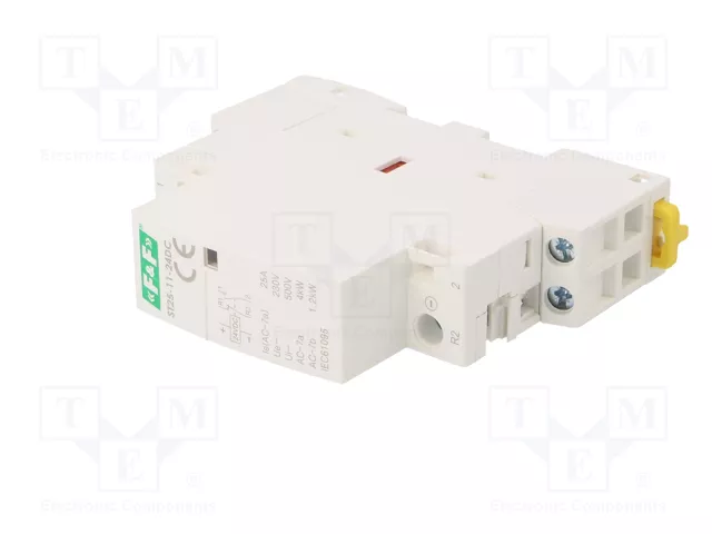 F&F Contactor de Instalación Modular 25A 24VDC NC + NA