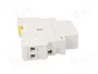 F&F Contactor de Instalación Modular 25A 24VDC NC + NA