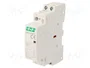 F&F Contactor de Instalación Modular 25A 24VDC NC + NA
